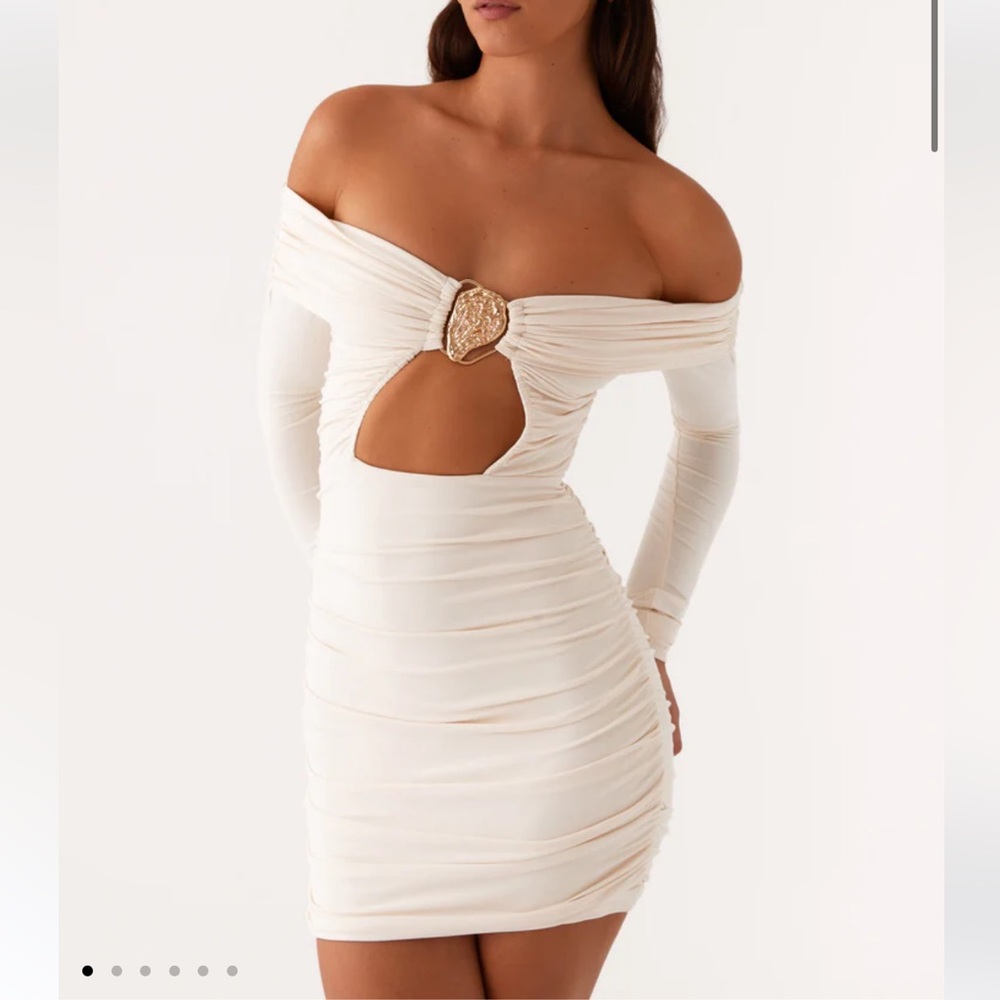 NWT Peppermayo Millie Mini Dress - Ivory